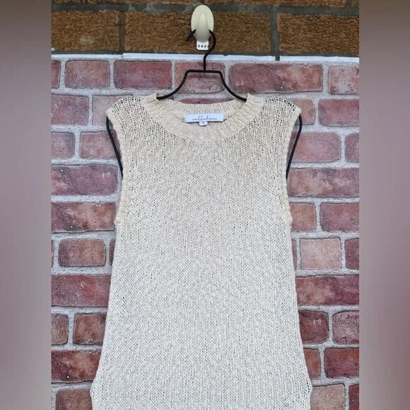 Callahan Fringe Isla Cream Column Dress size small - Picture 5 of 12